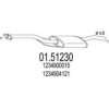MTS 01.51230 Middle Silencer